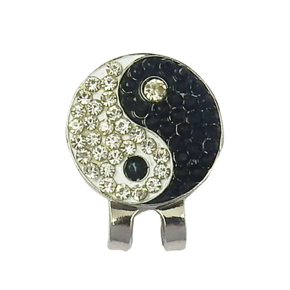 Golf Ball Marker Golf Hat Clip Alloy Magnetic Durable Outdoor Gift Storage Sign Golf Cap Clip