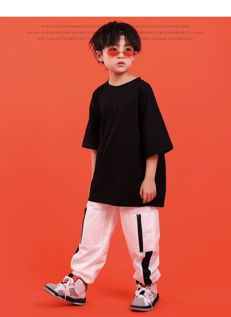 Child girl clothes summer set 7 6 8 10 12 14 16 Years Hip Hop Costume fashion kids outfit clothes Girls Ballroom Clothing (16)