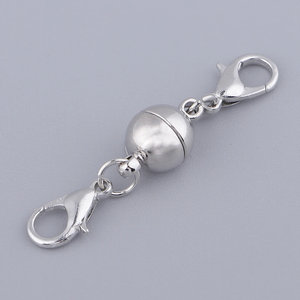 5 pieces Fine Lobster Clasp for Necklace Bracelet Magnetic Hook Jewelry DIY