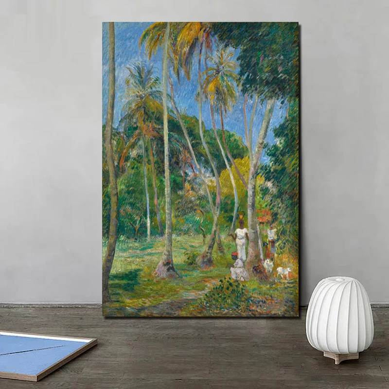 Paul Gauguin Paintings Martinique Canvas Painting Prints Living Room Home Decoration Modern Wall Art Oil Poster Picture | Дом и сад