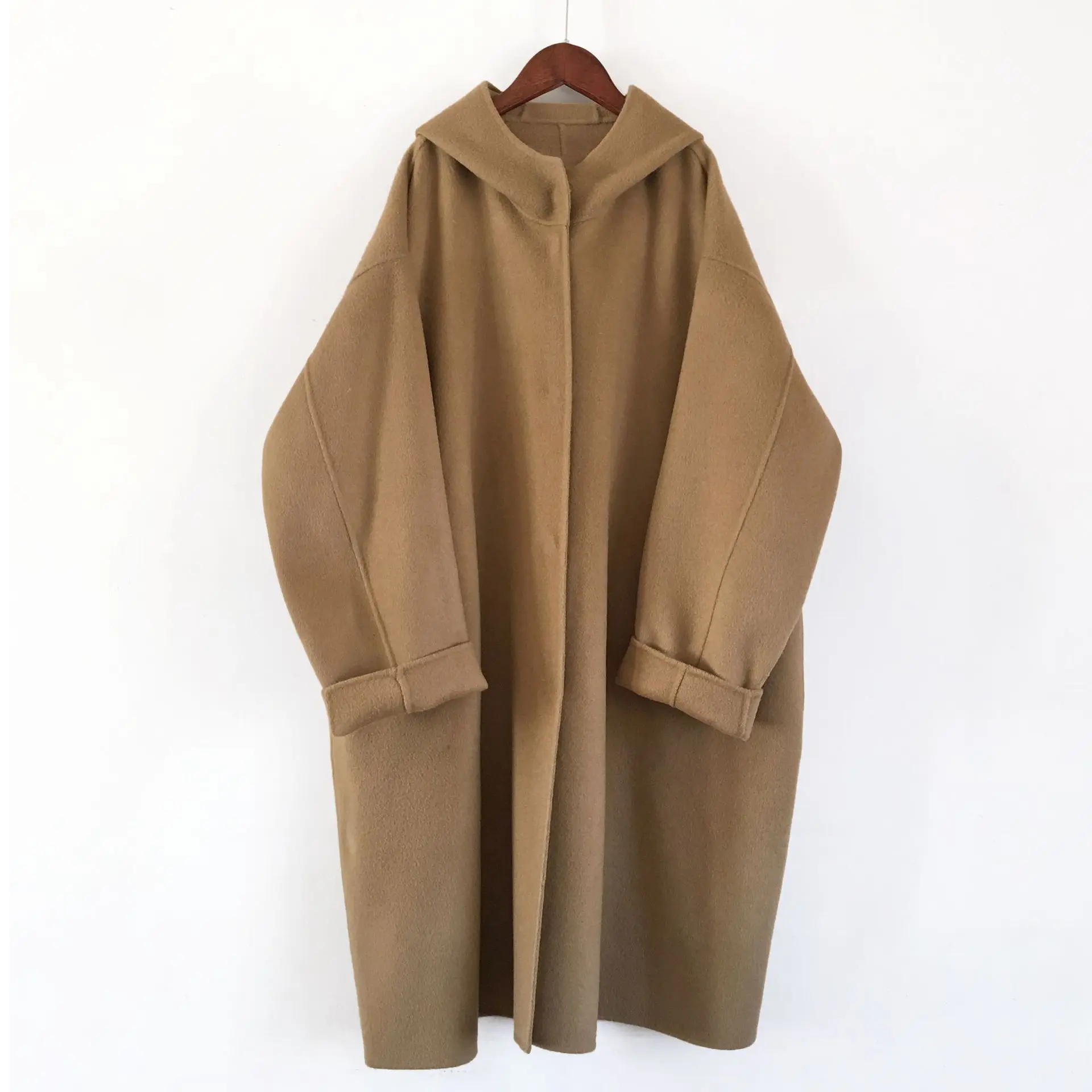 Spring Autumn Coat Women Clothes Korean Oversized Women Coat Vintage Wool Coat Women Manteau Femme Casaco YR037 YY2031
