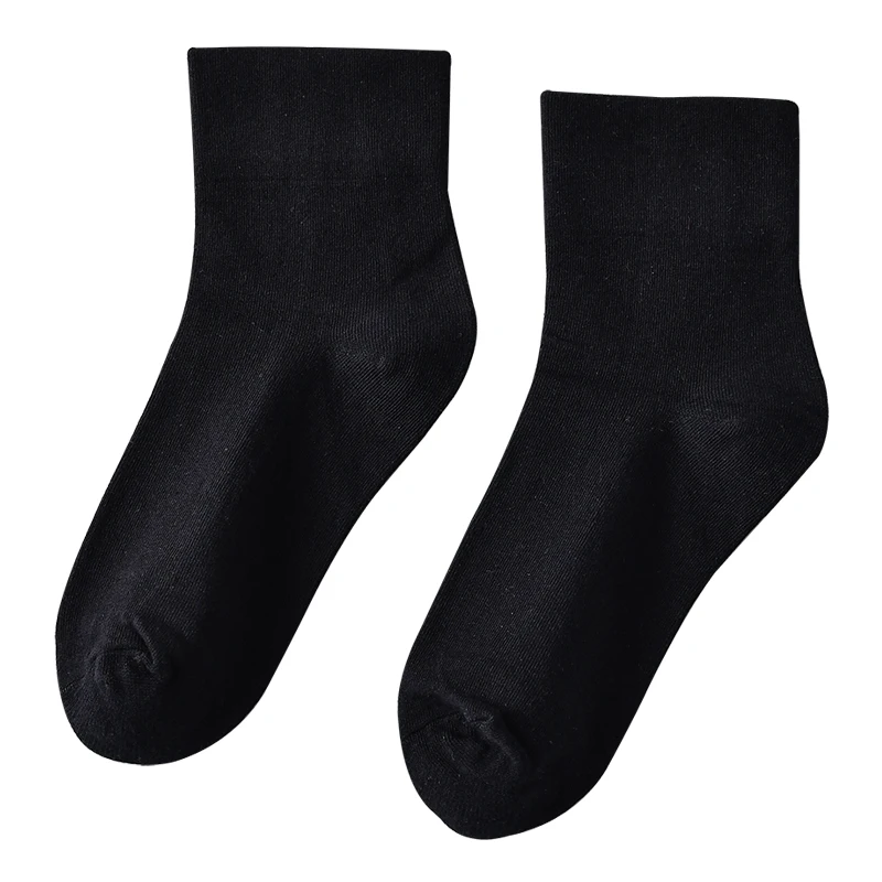 3 pairs black 3 пар/лот, новинка, модные женские хлопковые носки ярких цветов, высокое качество, удобные дышащие яркие цветные хлопковые носки для женщин - Цвет: 3 pairs black