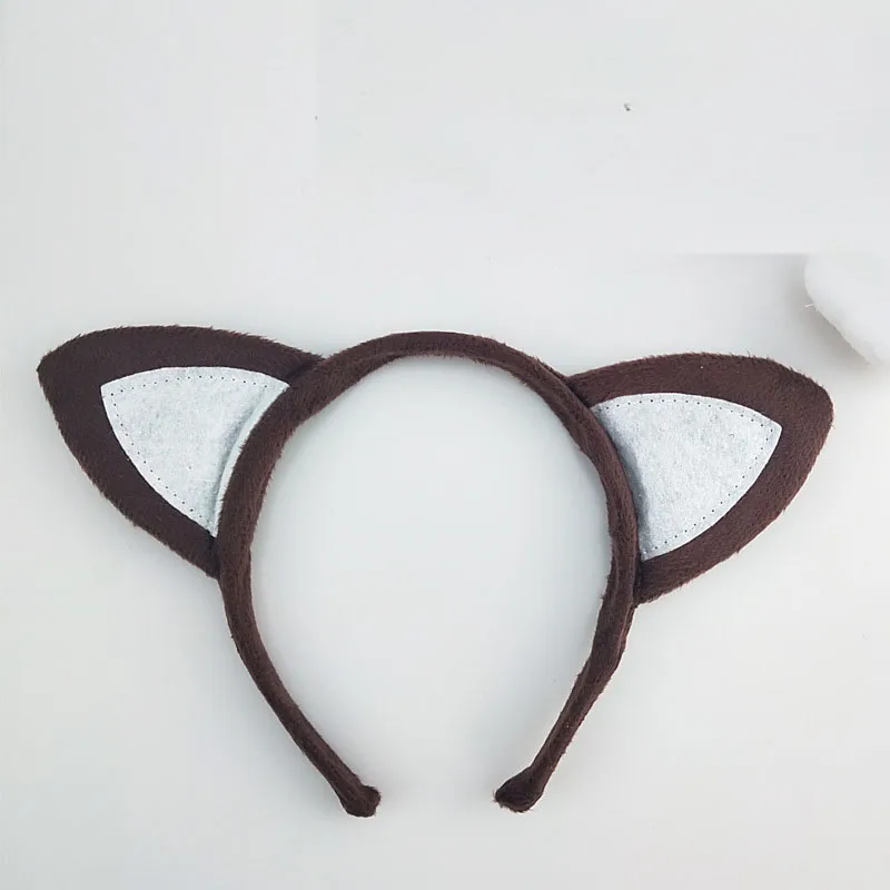 Adult Child Animal Wolf Headband Tie Tail Cosplay Set Props Halloween Costume for Kids Birthday Party Gift Christmas Adult Child Animal Wolf Headband Tie Tail Cosplay Set Props Halloween Costume for Kids Birthday Party Gift Christmas