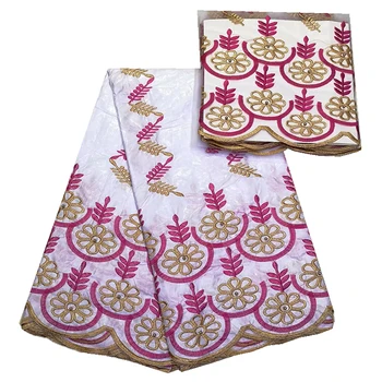 

african bazin riche getzner sewing material for handicrafts ankara fabric african wax print tissus patchwork 5+2 yards/lot