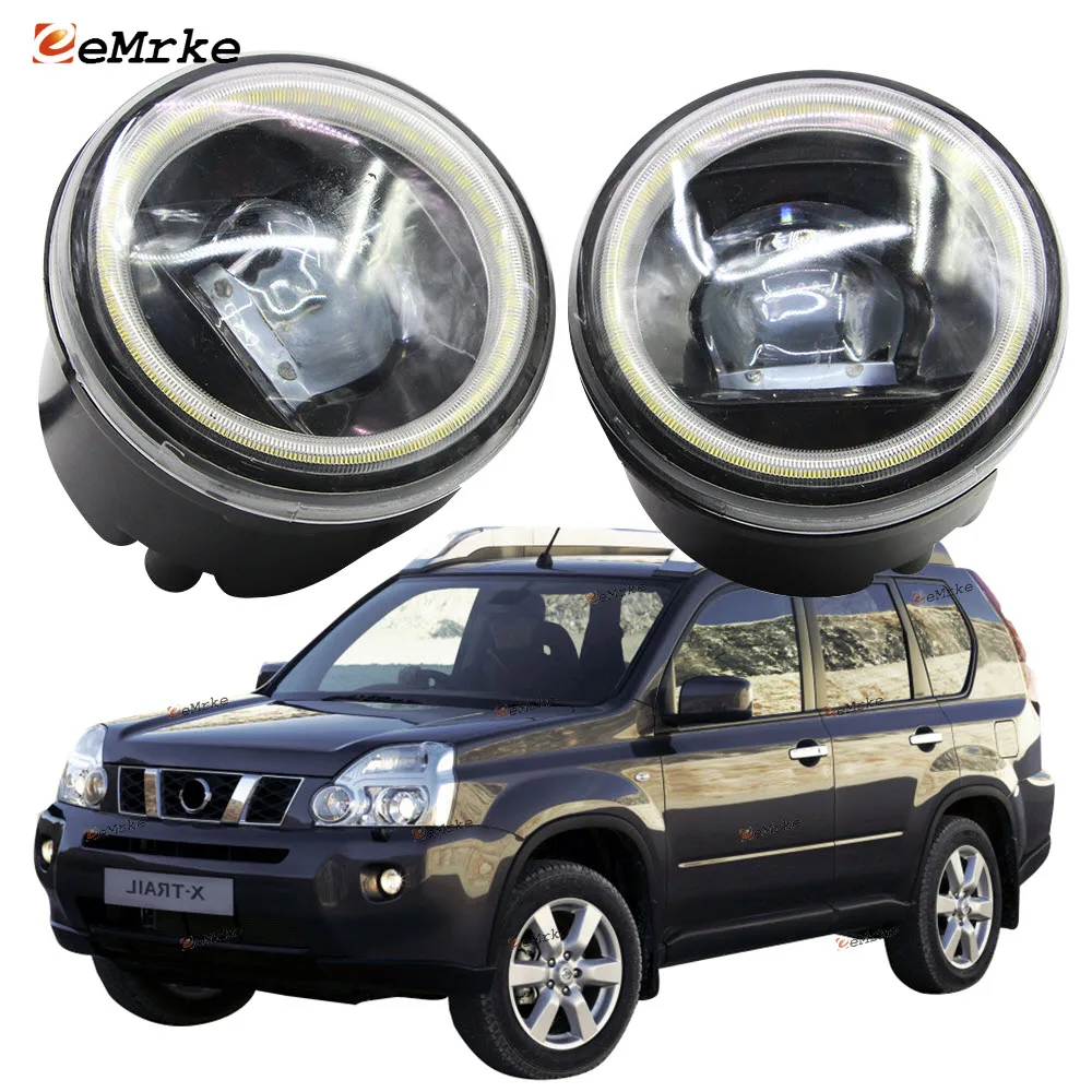 宇宙の香り エクストレイル T31 後期 メッキフォグカバー フロント