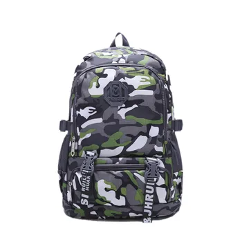 

Backpack School Student Pack Casual New Fashion Men Women Travel Outdoor Sports Camouflage large capacity waterproof pocket