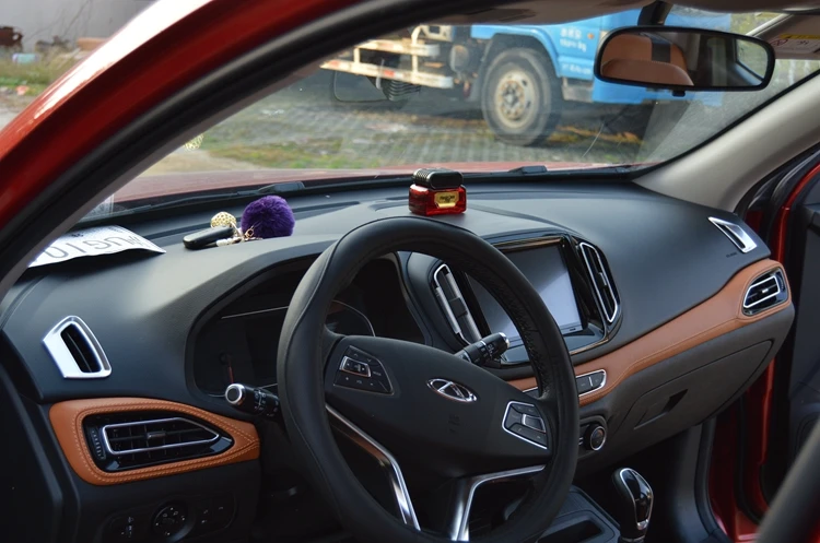 Для chery tiggo7 tiggo 7- автомобильный Кондиционер воздуха на выходе навигационная сторона заднего выхлопного воздуха на выходе украшает раму