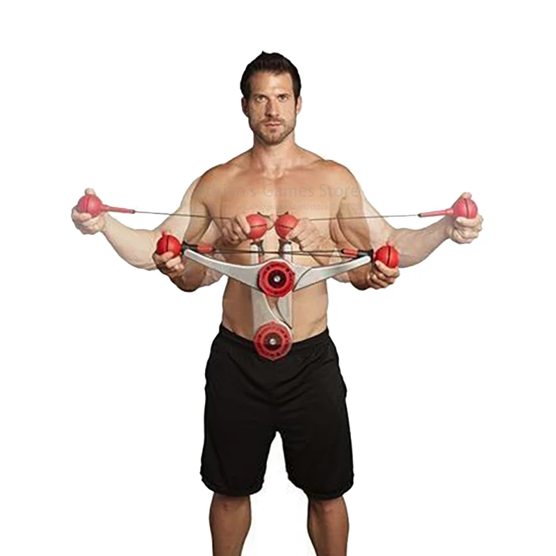 

3-Gear Multi Functional Arm Spira Trainer Adjustable Resistance Legs Strengthening Tri-Flex Wrist Training