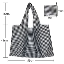  Large Shopping Bag Reusable Eco Bag Grocery Package Beach Toy Storage Bags Shoulder Shopping Pouch Foldable Tote Pouch Package 