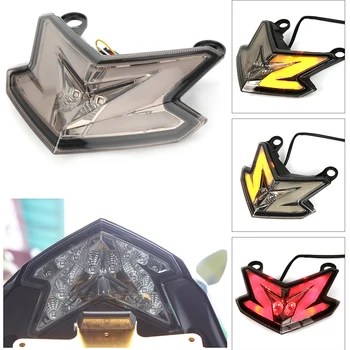 

Motorcycle Integrated LED Tail Turn Signals Light Taillight For KAWASAKI Ninja ZX6R Z800 Z125 Pro 2013 2014 2015 2016 2017 2018