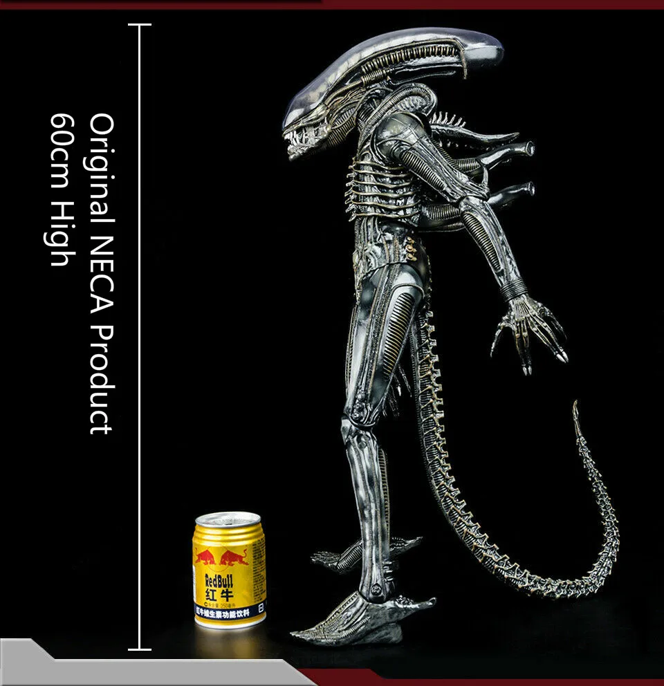 NECA ALIEN 1979 40TH ANNIVERSARY BIG CHAP 1/4 56 см масштабная фигурка Коллекционная модель игрушки в
