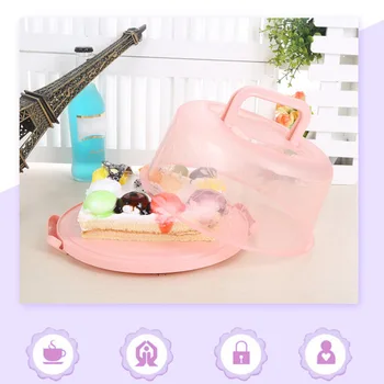 

Portable Cake Box Food Fresh-keeping Box Refrigerator Fresh-keeping Receiving Box Fruits/Vegetables Fresh-keeping