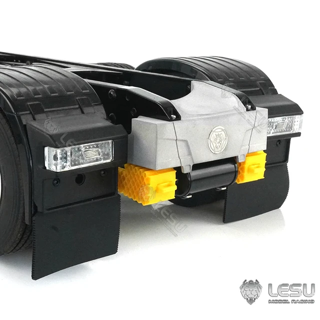 LESU Rear Bumper for 1/14 DIY  TAMIYA Scania R470 R620 RC Tractor Truck Model Hobby Car 6