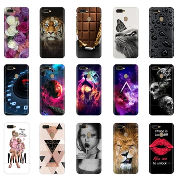 

For OPPO AX7 Case 6.2'' Silicone Soft Print Phone Case For OPPO A7 OPPOA7 CPH1901 Case TPU Clear For OPPO A5S AX5s A7 ax7 Cover