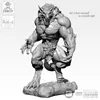 1 / 24 Resin Figure Kits moon Wolfman Soldier Self-assembled 80MM TD-2075 ► Photo 1/5