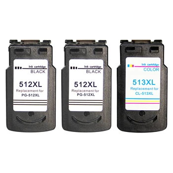 

Remanufactured Canon PG-512 CL-513 512XL 513XL ink cartridge for Canon MP240 MP250 MP270 MP230 MP480 MX350 IP2700 Printers