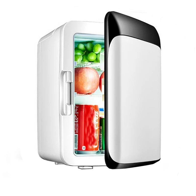 

10L Car Refrigerator Mini Fridge Car Home Dual-use Small Household Refrigeration Dormitory Mini Freezer 23*26*35CM