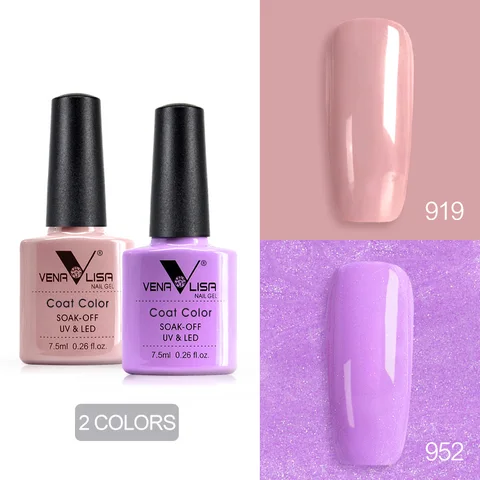 Venalisa Nude Color Gel Base Nowipe Top Coat Soak Off UV LED Gel Nail Polish Cosmetics Nail Art Manicure Nail Varnish