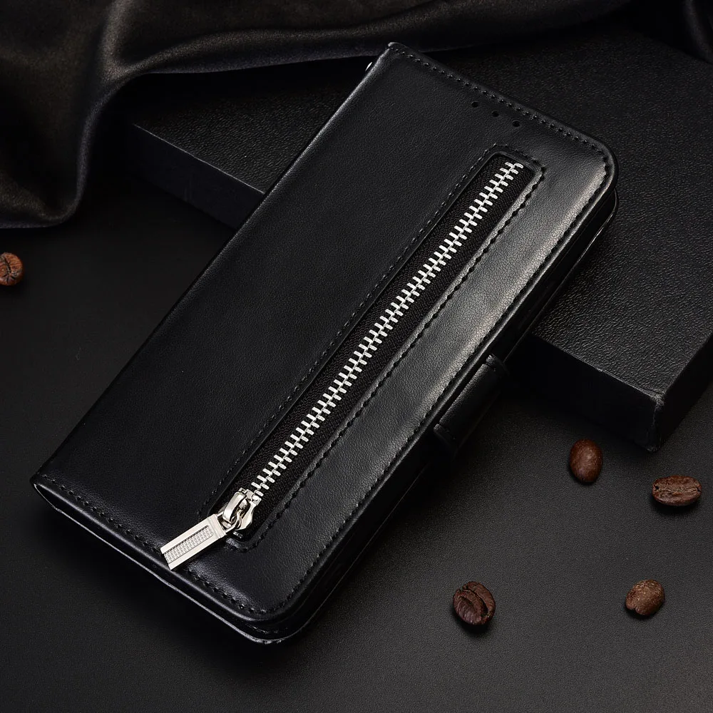 

On Galaxy A60 Zipper Wallet Case For Samsung Galaxy A5 A6 A8 J4 J6 J8 S10 Plus 5G S10e A7 A10 A20 A20e A30 A40 A40s A50 A60 Case