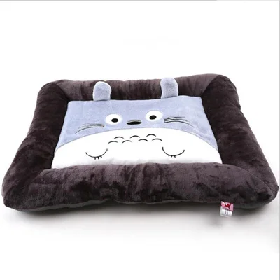 Gray Square Dog Bed Cat House Soft Dog Bed Mats Autumn Winter warm Nest Cat Sleeping Mat Pet Products Suitable For All Pets - Цвет: Gray
