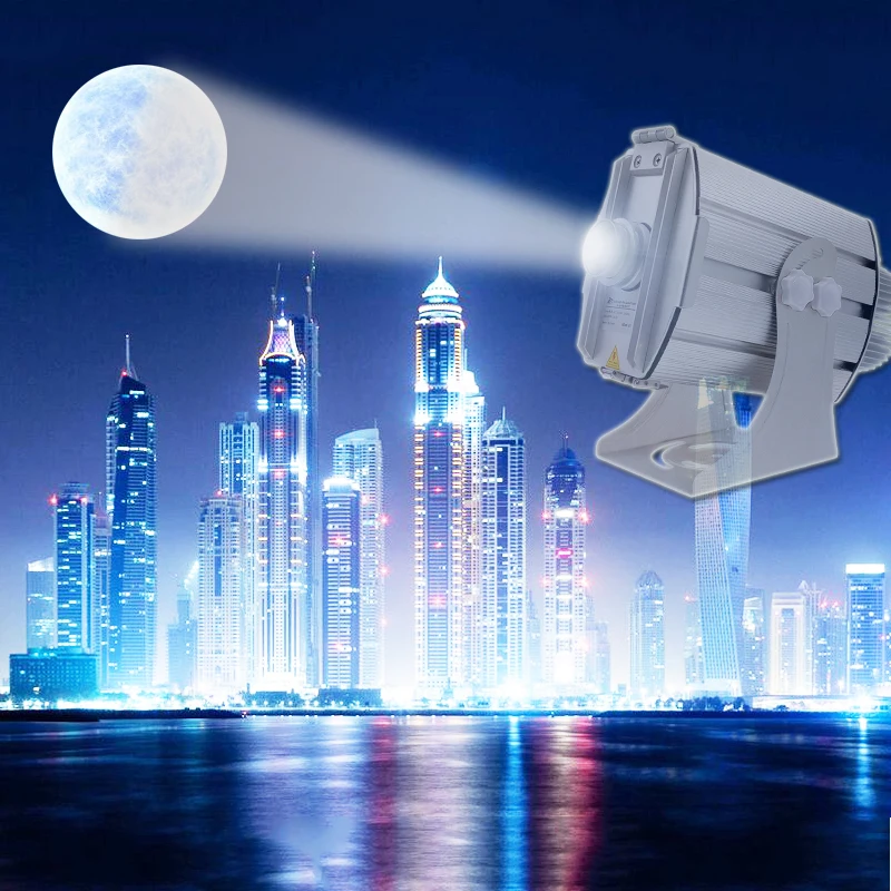 LDLG Новое поступление Гобо проектор Открытый 8 поворотных изображений водонепроницаемый светодиодный светильник для анимации для магазинов маркетинг y publicid