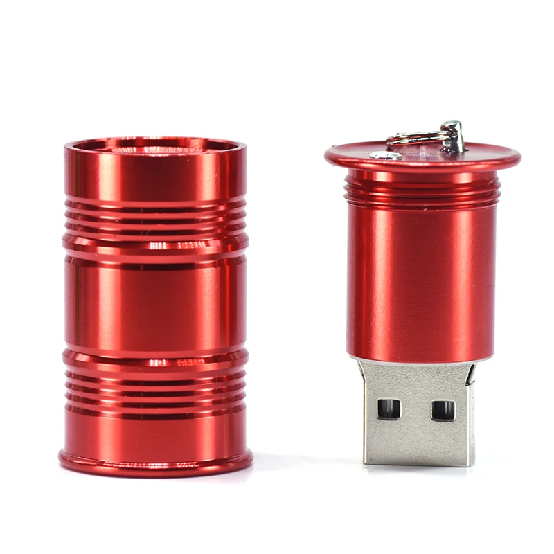 Бочка для нефти флеш-накопитель металлический масляный барабан usb флэш-накопитель 64 ГБ 32 ГБ 16 ГБ 8 ГБ 4 ГБ Флешка 128 ГБ 256 ГБ новая карта памяти cool u stick
