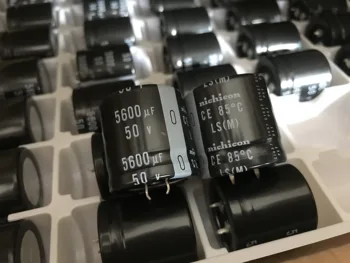 

1PCS/2pcs 5600uF 50V NICHICON LS Series 30x30mm High Quality 50V5600uF Snap-in PSU Aluminum Electrolytic Capacitor