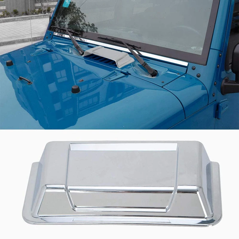 Крышка Впускного КЛОБУКА двигателя воздухозаборник для 2007- Jeep Wrangler JK автомобильные аксессуары