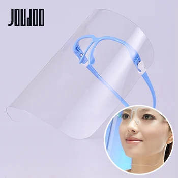 

2pcs Safety Protective Film Tool Kitchen Cooking Onion Anti-dust Anti-fog Anti-oil Mask Plastic Transparent Full Face Cover