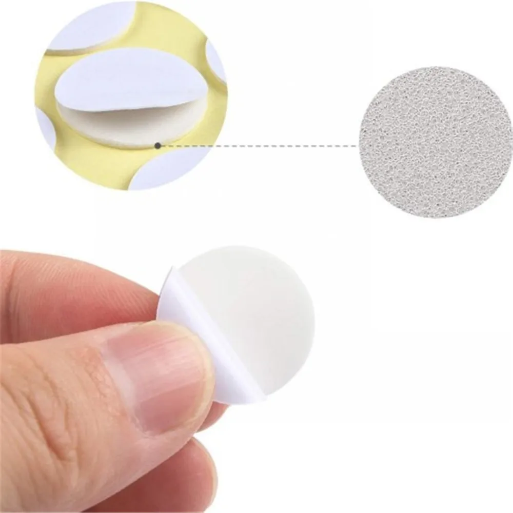 Pegatinas de 20mm para fabricación de velas, pegatinas de doble cara resistentes al calor para cera fija, artesanal, 100 Uds. ► Foto 3/6