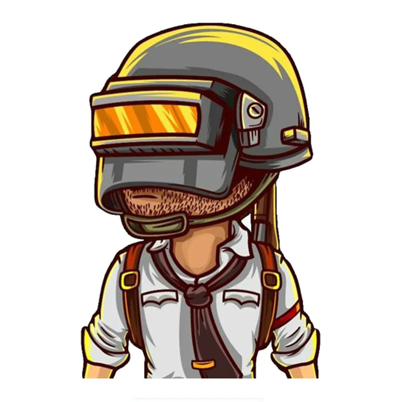 

Car Stickers Decor Motorcycle Decals PUBG Hunter Decorative Accessories Creative Sunscreen Waterproof PVC,15cm*11cm