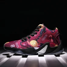 Официальные оригинальные аутентичные кроссовки для баскетбола, спортивные уличные дышащие Спортивные кроссовки с высоким зумом, легкие сапоги для фитнеса