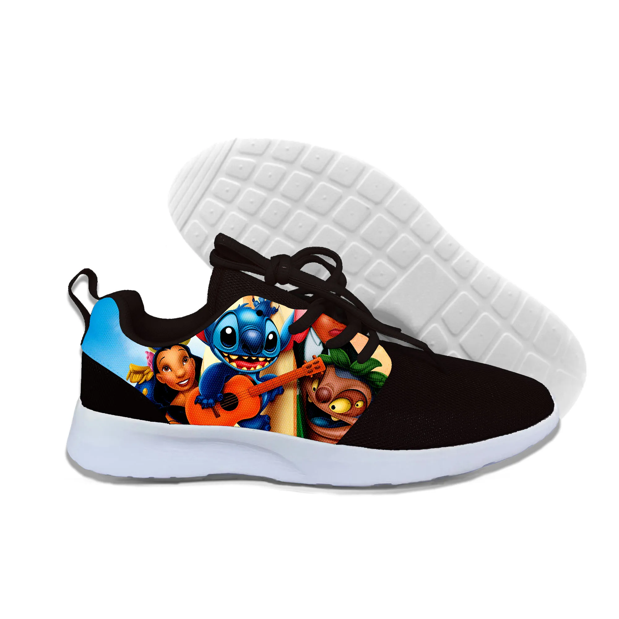 lilo and stitch 4 Кроссовки для мужчин и женщин,, Lilo And Stitch 3D, высокое качество, Harajuku, 3D печать, Lilo And Stitchs, спортивные кроссовки, обувь - Цвет: lilo and stitch 4