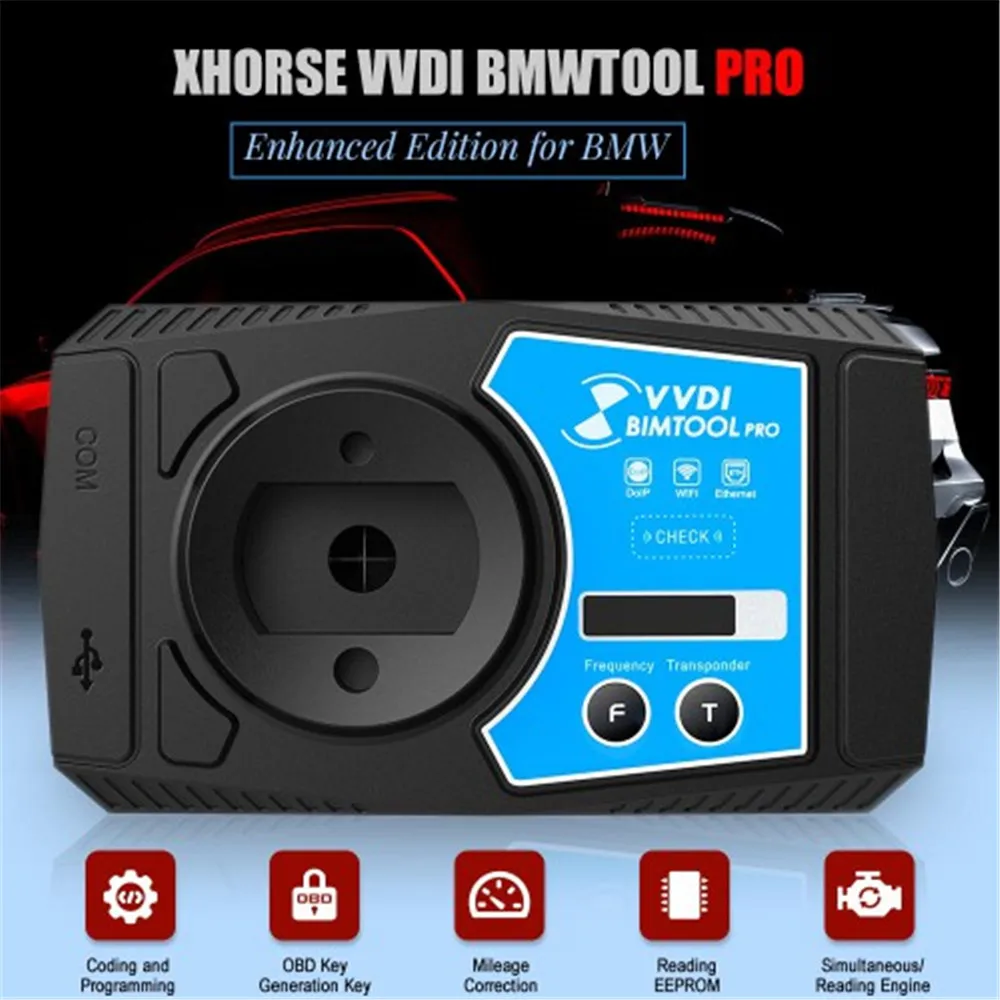 US $1.099.00 Original XHORSE VVDI BIM TOOL Pro Support DoIPModuleECUKey Programming And Mileage Correction For BMW Vehicles