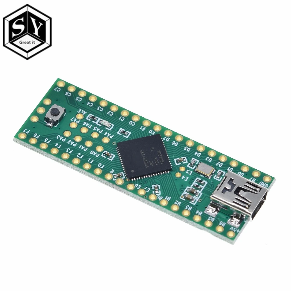 GREAT IT Teensy 2,0++ USB AVR макетная плата ISP U диск клавиатура мышь Экспериментальная плата AT90USB1286 для Arduino