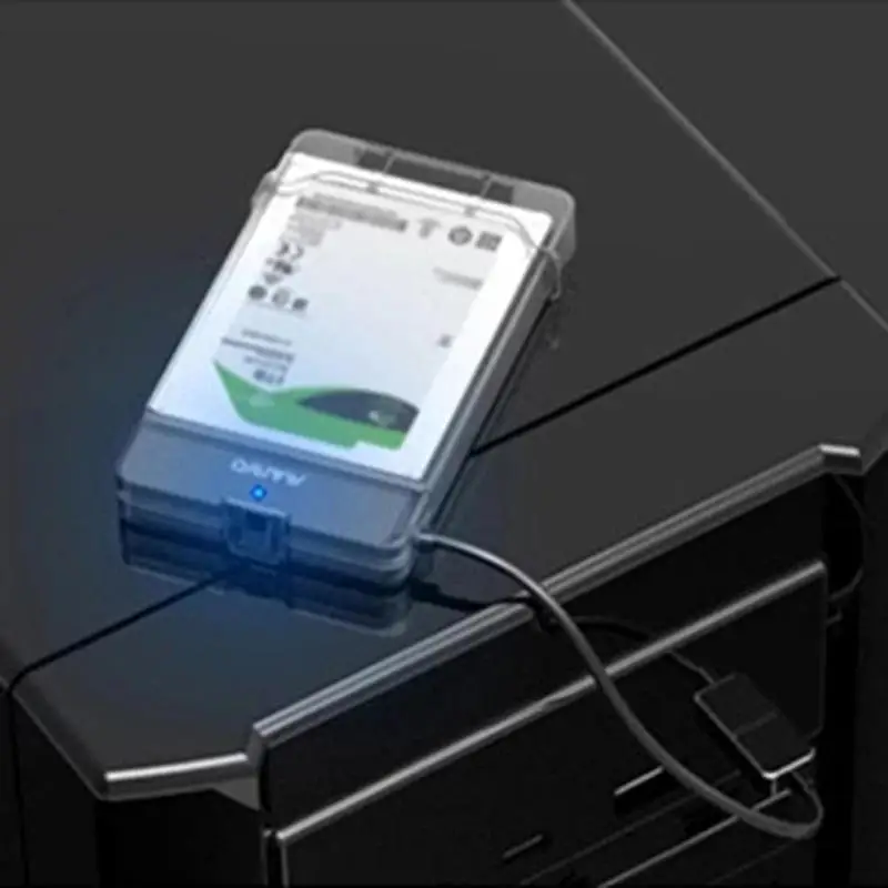 MAIWO K104 2,5 дюйма HDD чехол USB3.0 to SATA прозрачный HDD коробка внешний жесткий диск Корпус SSD Чехол Поддержка 2," 3 ТБ HDD