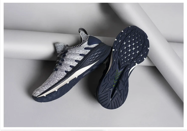 Xiaomi mi jia Shoes 3 мужские спортивные кроссовки для бега композитные mi dsole PU устойчивая поддержка слой Толстая стелька-губка Удобная
