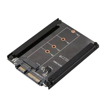 

M.2 NGFF SSD To 3.0 SATA Bkey 2.5inch 22Pin 6Gbps/s Expansion Adapter Card With Enclosure Socket M2 NGFF Adapter