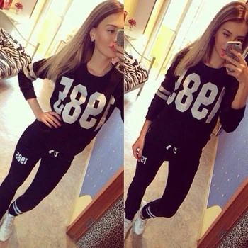 

2 Piece Set Women outfits Casual Shorts Set Tracksuit Pullover Full Coat sportswear Suit digital Joggers Suit Autumn clothing