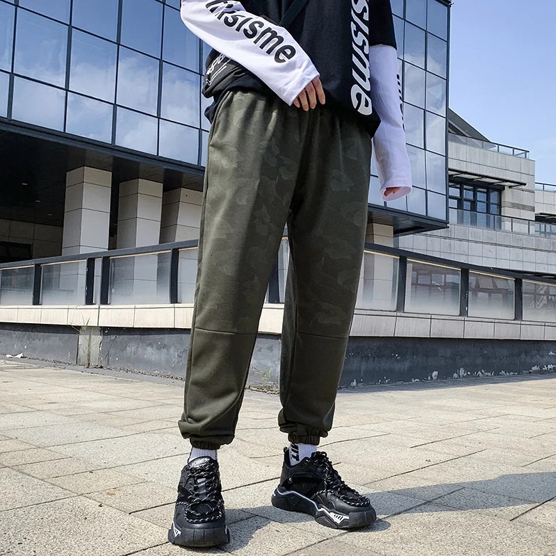 Autumn New Track Pants Men's Fashion Printed Casual Trousers Man Streetwear Wild Hip Hop Loose Joggers Sweatpants Men M-3XL