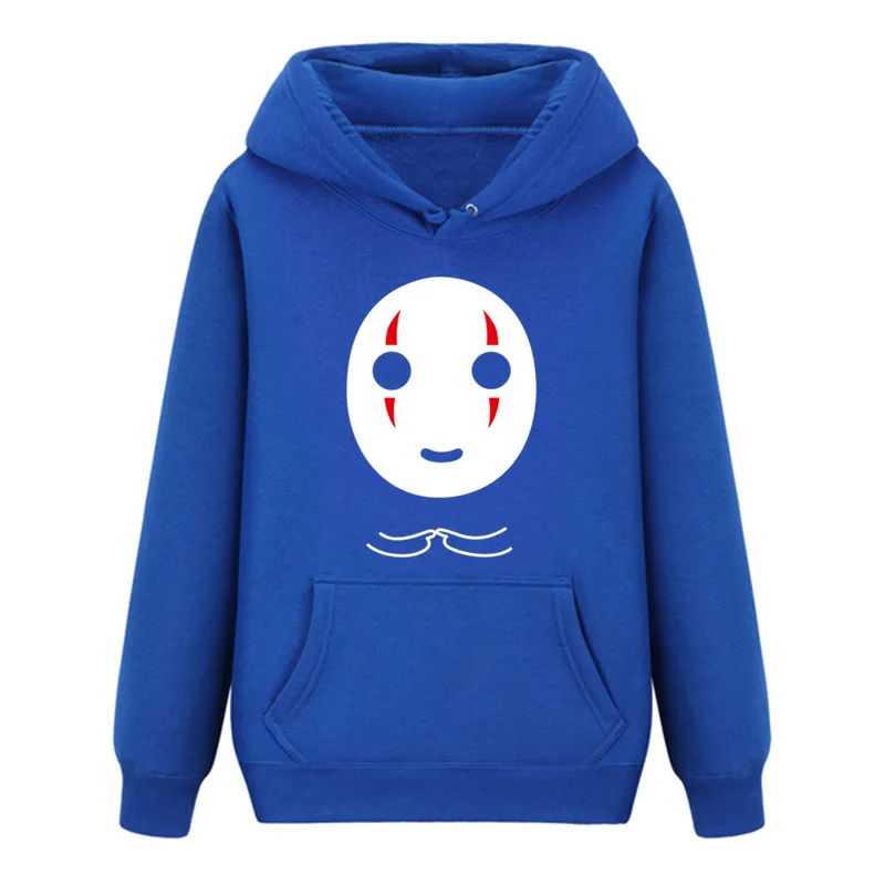 Высокие Q Miyazaki Hayao Tonari no Totoro No Face мужские фосфоресцирующие худи с длинными рукавами Повседневные толстовки с капюшоном