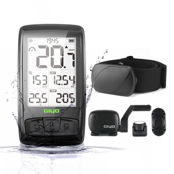 

Wireless Bluetooth4.0 Bicycle Computer Mount Holder Bicycle Speedometer Speed/Cadence Sensor Waterproof Cycling Bike Computer