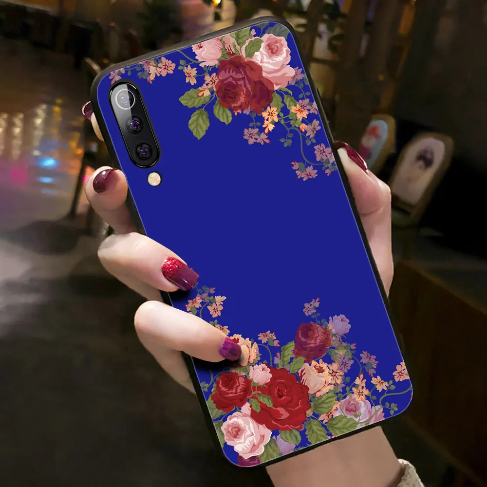 Для huawei P20 pro Чехол P30 задняя крышка lite для huawei honor 20 pro Чехол V20 mate ЖЕСТКИЙ ЦВЕТОК РОЗА ФЛОРА девушка женщина Индивидуальные - Цвет: 05