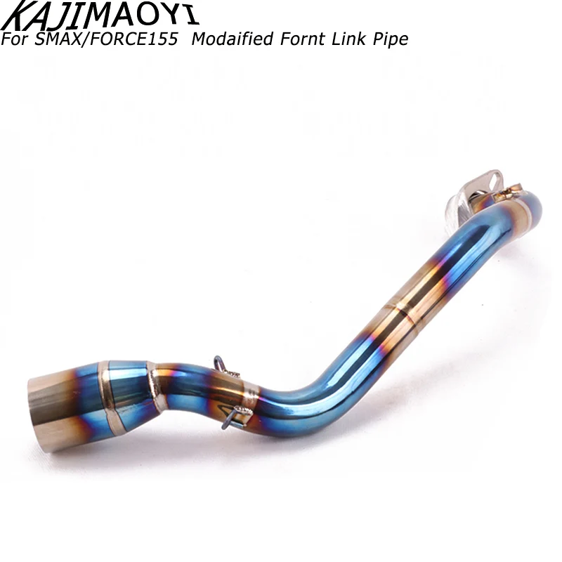 KAJIMAOYI для SMAX155 FORCE155 Передняя выхлопная труба система Соединительная труба из нержавеющей стали средняя труба сила 155 SMAX 155 слипоны