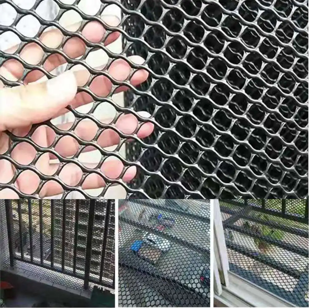 

Anti-Falling Net Garden Plastic Leakproof Mesh Breeding Net Cat Pet Chicken Fence Balcony Railing Stairs Safety Net Protection