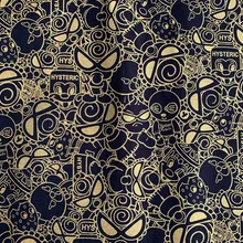 90*145cm Hot stamping Hystericmini Cotton Canvas fabric printed DIY handmade kids patchwork Shoe Tablecloth Sofa Cover