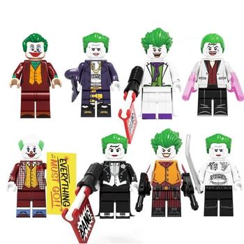 

DISNEY Anime Joker Seires Building Blocks Bricks Superhero Minifigures Action Figure Children Christmas Toys For Boys Girls