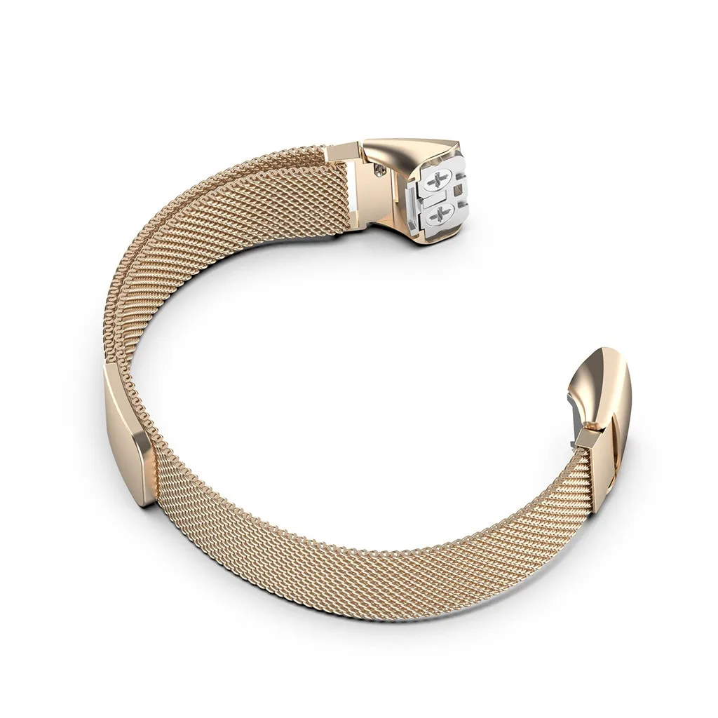Ouhaobin ремешок из нержавеющей стали для samsung Galaxy Fit Band Миланский Браслет металлический магнитный сменный ремешок 801#3