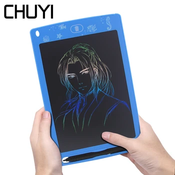 

CHUYI 8.5 Inch Writing Tablet Colorful Kid Drawing LCD Writing Digital Tablet Handwriting Pad Board With Button Battery For Kids