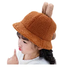 Детская шапка с мультяшными ушами; повседневная одежда для новорожденных; реквизит для фотосессии; зимняя теплая детская шапка; детская зимняя шапка; шапка для детей